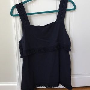 Navy J-crew tank
